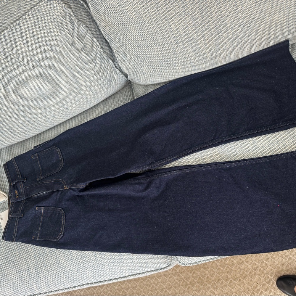 Zara Women's The Patch Pocket Marine Jeans